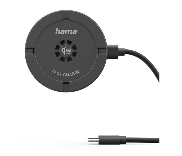 Hama ŁADOWARKA INDUKCYJNA QI2 25W CZARNA - 1548497 - zdjęcie 2